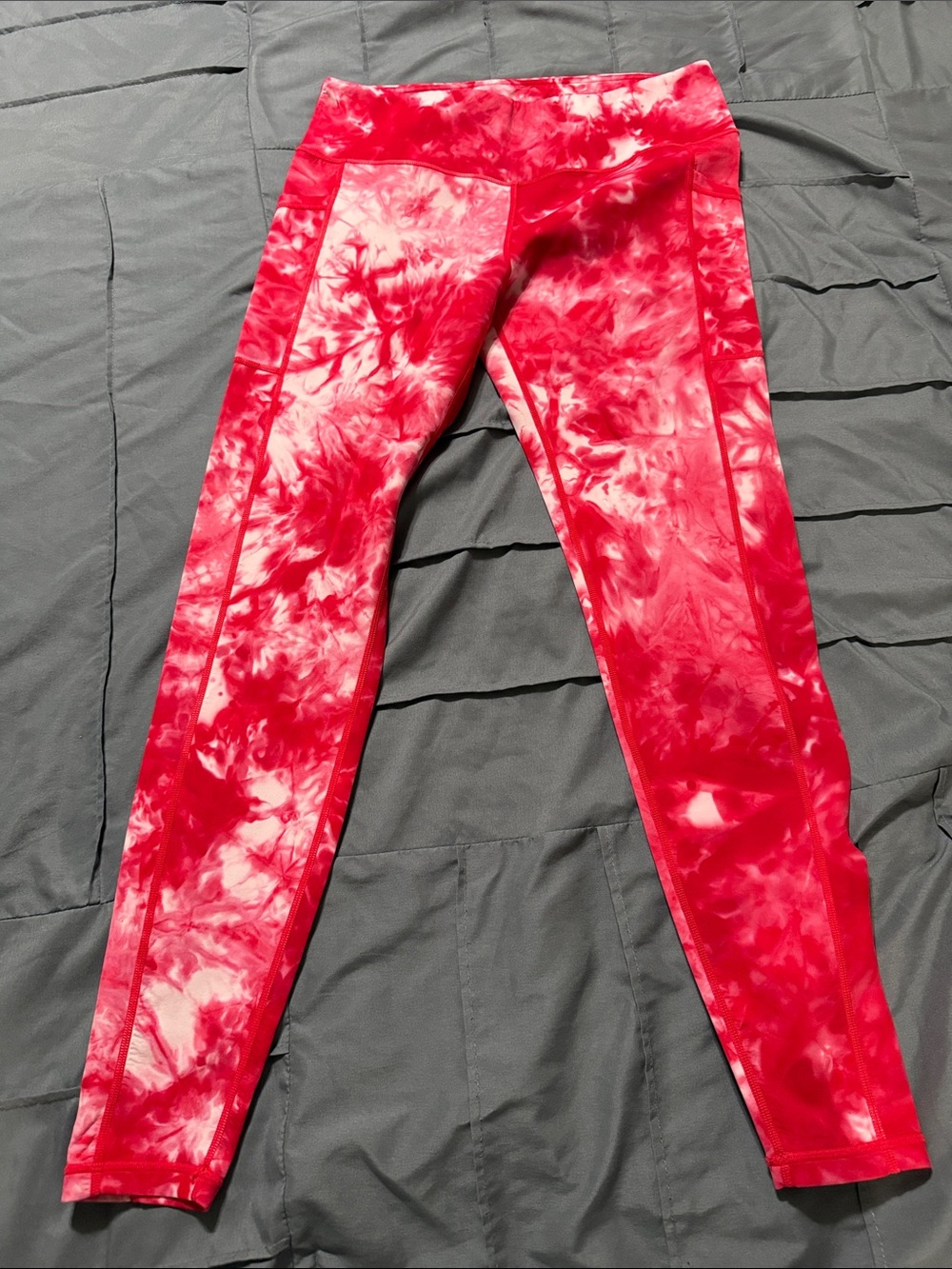 Constantly Varied Gear Red Tie-Dye Leggings